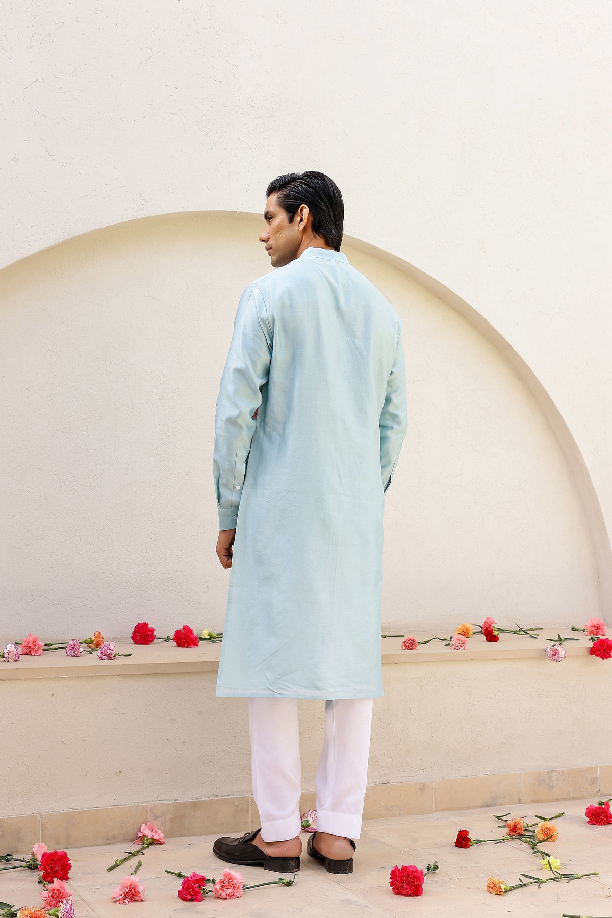 Garden Men - Mint Kurta Set