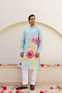 Garden Men - Mint Kurta Set