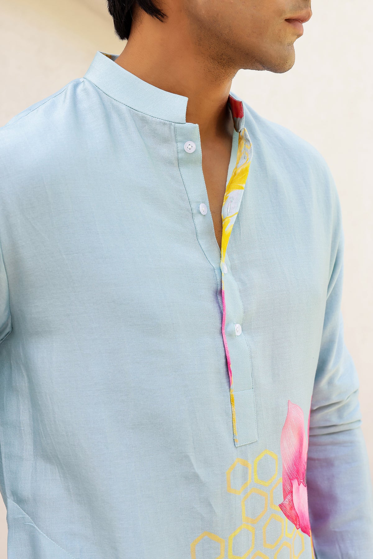 Garden Men - Mint Kurta Set