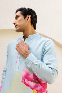Garden Men - Mint Kurta Set