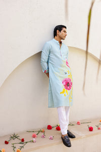 Garden Men - Mint Kurta Set