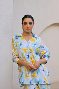 Garden- Blue Co-ord Set