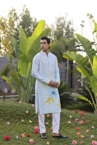 Garden Men - Blue Kurta Set