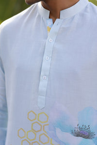Garden Men - Blue Kurta Set