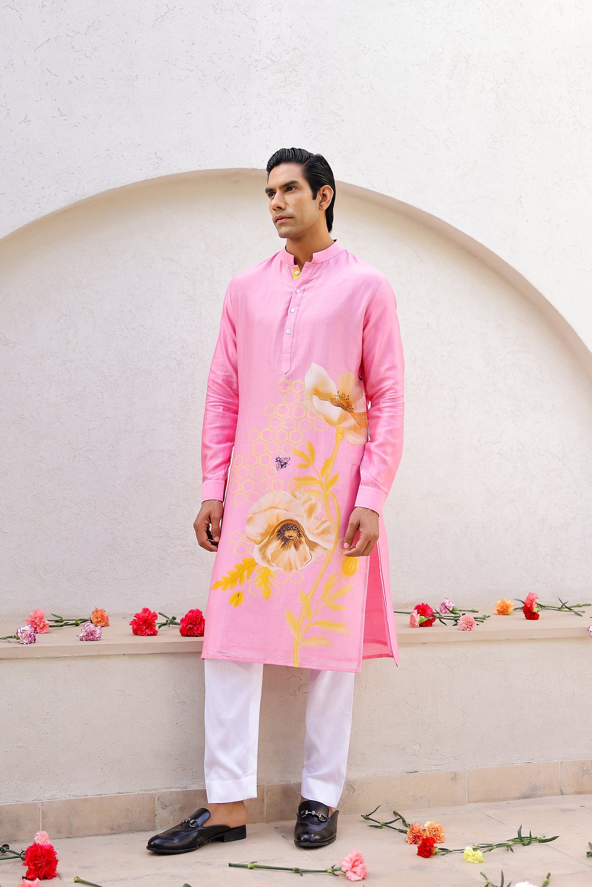Garden Men - Pink Kurta Set