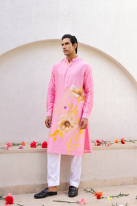 Garden Men - Pink Kurta Set