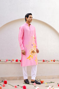 Garden Men - Pink Kurta Set