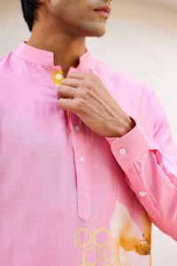 Garden Men - Pink Kurta Set