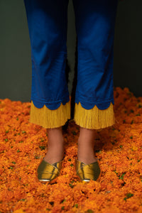 Masakali- Blue Short Kurta  - Set of 2