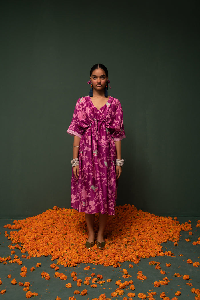 Masakali- Magenta Printed Kaftan