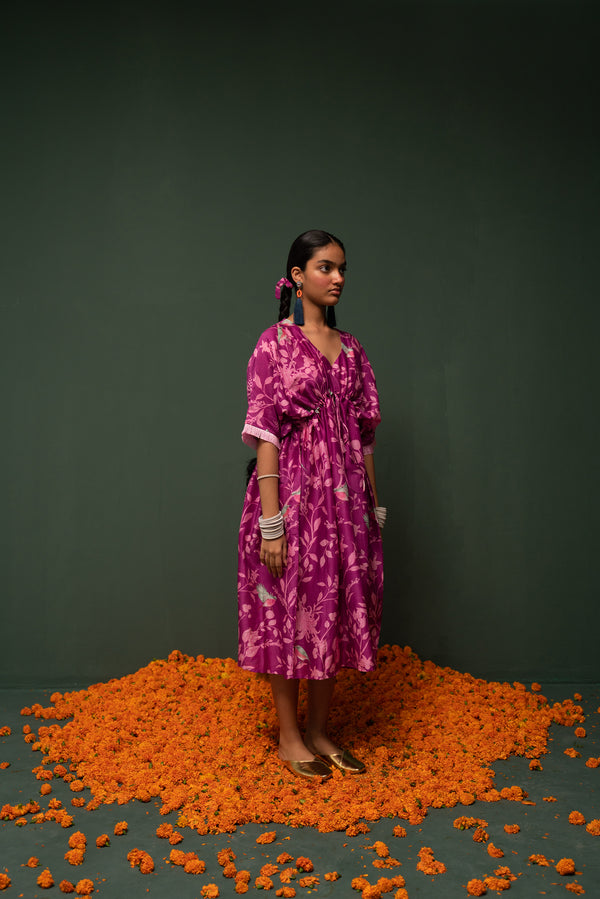 Masakali- Magenta Printed Kaftan