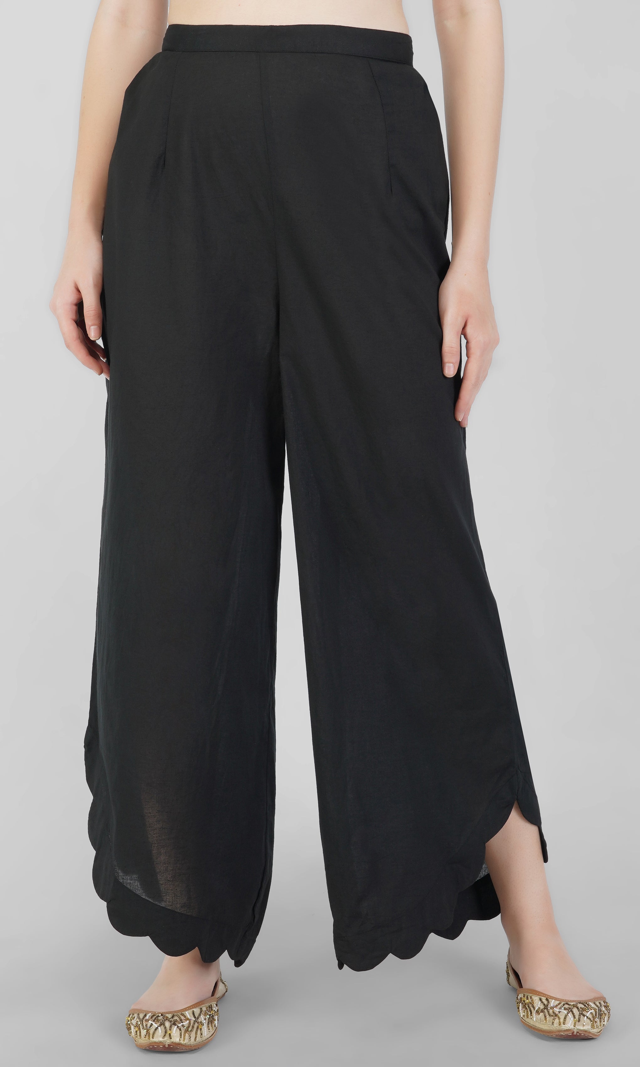 Black Patchwork Pants | Patchwork Clothing | Soul Flower