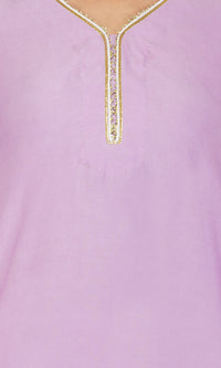 Lilac Scalloped Suit - Set of 2