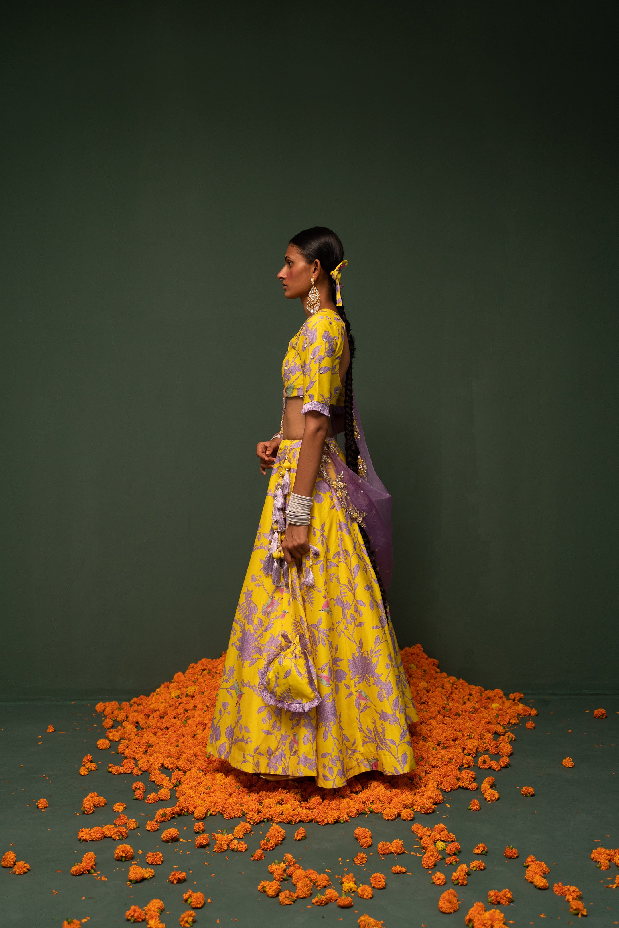 Sabyasachi Yellow Lehenga Choli for Women Ready to Wear Custom Size  Embroidered Bollywood Designer Bridesmaid Bridal Wedding USA UK Canada -  Etsy | Silk lehenga, Yellow lehenga, Bollywood lehenga