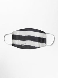 Double Layered Reusable Face Mask- Black Tie and Dye