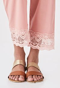 Dusty Pink Embroidered Co-Ord Set