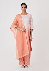 Ombre Straight Set - Pink & Peach
